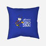 Jurassic Bingo-none removable cover w insert throw pillow-Mdk7