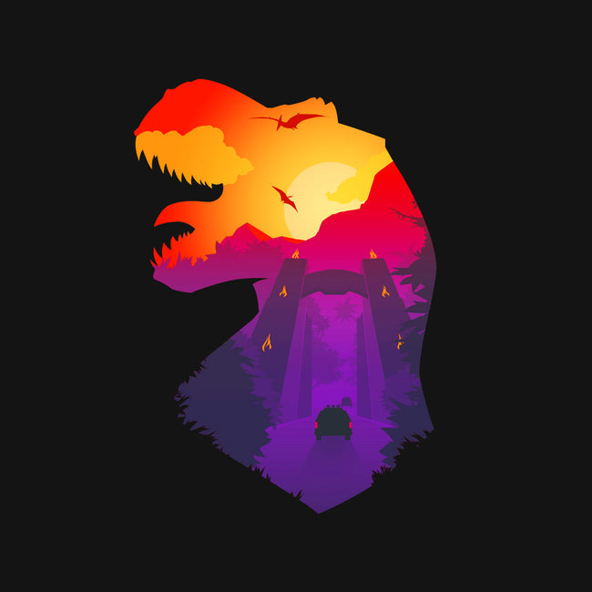 Jurassic Dawn-womens racerback tank-Guillercraist