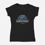 Jurassic Error-womens v-neck tee-ManuelDA