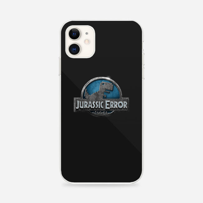 Jurassic Error-iphone snap phone case-ManuelDA