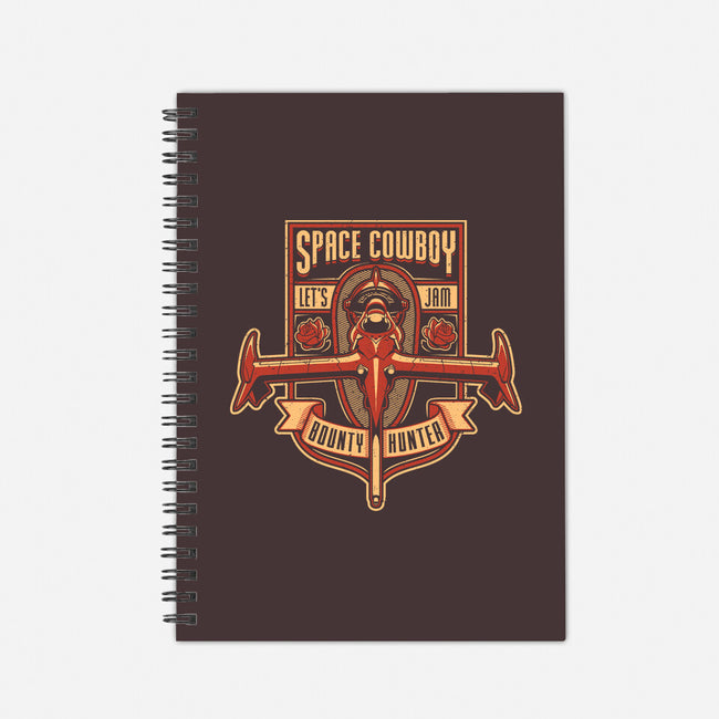 Just a Humble Bounty Hunter-none dot grid notebook-adho1982
