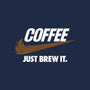 Just Brew It-none polyester shower curtain-mikehandyart