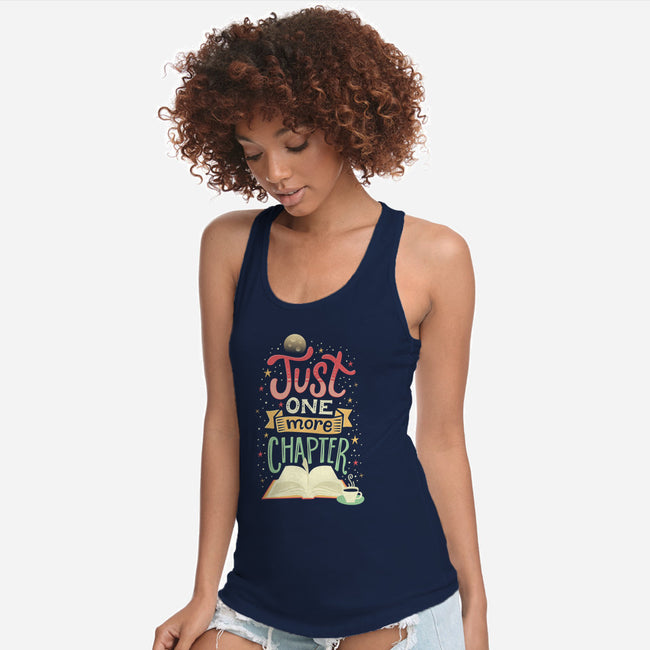 Just One More Chapter-womens racerback tank-risarodil