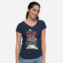 Just One More Chapter-womens v-neck tee-risarodil