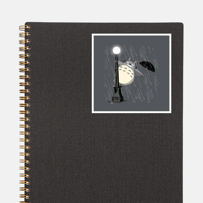 Just Singing in the Rain-none glossy sticker-ddjvigo