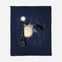 Just Singing in the Rain-none fleece blanket-ddjvigo