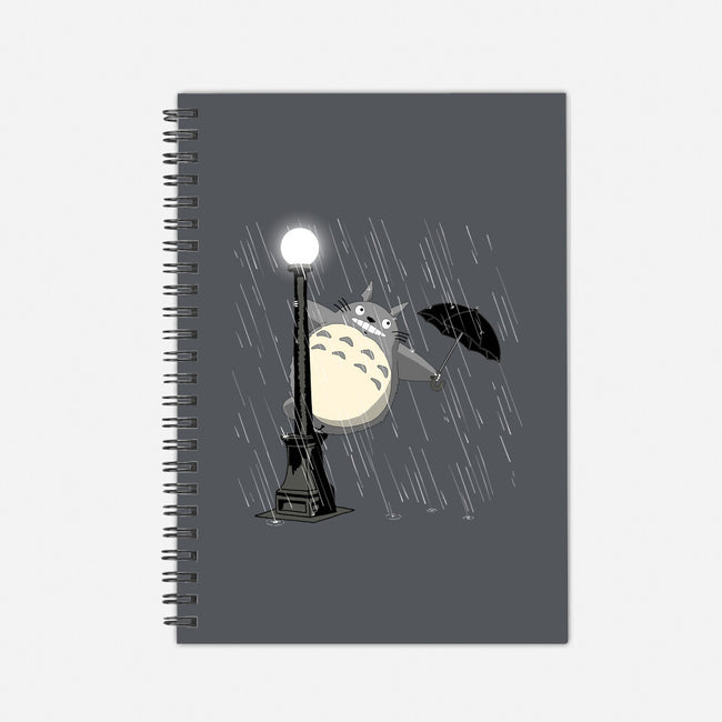 Just Singing in the Rain-none dot grid notebook-ddjvigo