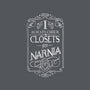 I Always Check Closets-none glossy sticker-Ma_Lockser