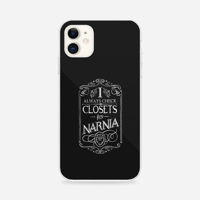 I Always Check Closets-iphone snap phone case-Ma_Lockser