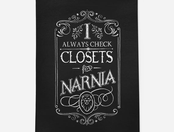 I Always Check Closets