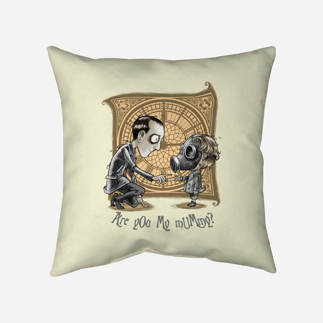 I Am Not Your Mummy-none removable cover w insert throw pillow-saqman