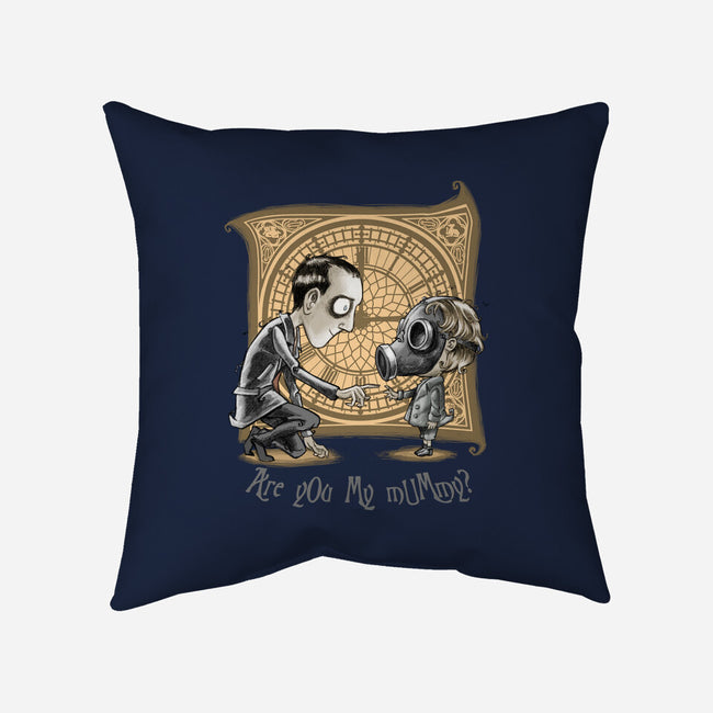 I Am Not Your Mummy-none removable cover w insert throw pillow-saqman
