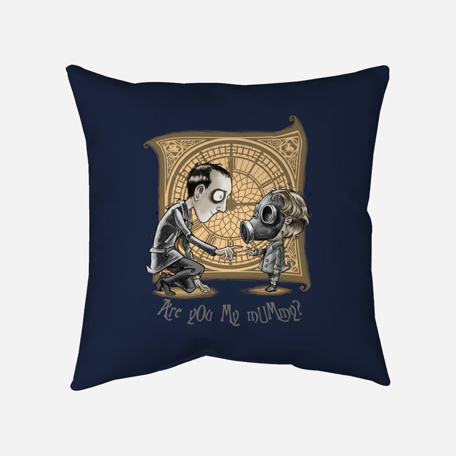 I Am Not Your Mummy-none removable cover throw pillow-saqman