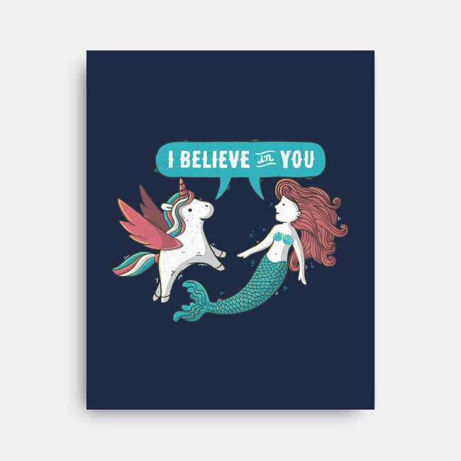 I Believe In You-none stretched canvas-tobefonseca