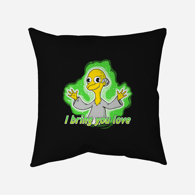 I Bring You Love-none non-removable cover w insert throw pillow-Firebrander