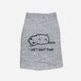 I Can't Adult Today-cat basic pet tank-dudey300