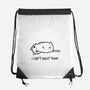 I Can't Adult Today-none drawstring bag-dudey300