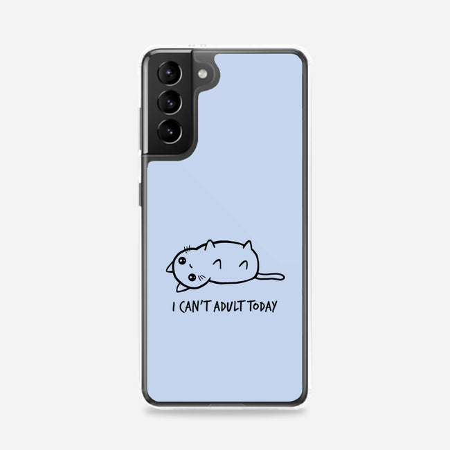 I Can't Adult Today-samsung snap phone case-dudey300