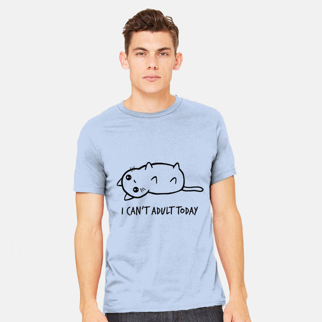 I Can't Adult Today-mens heavyweight tee-dudey300