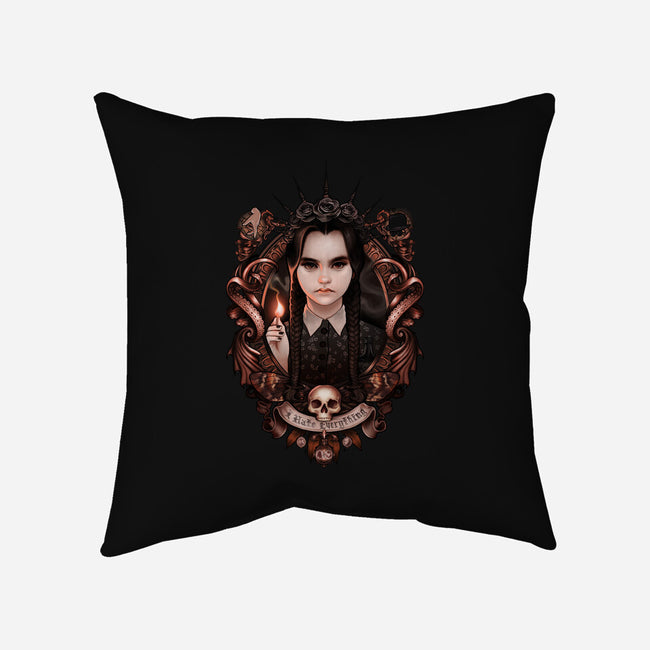 I Hate Everything-none removable cover w insert throw pillow-MeganLara
