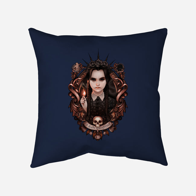 I Hate Everything-none removable cover w insert throw pillow-MeganLara
