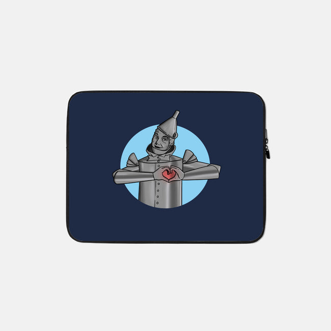 I Have a Heart-none zippered laptop sleeve-MarianoSan