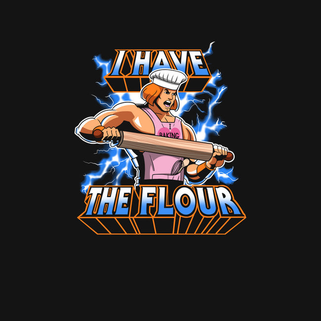 I have the flour!-womens off shoulder sweatshirt-KindaCreative