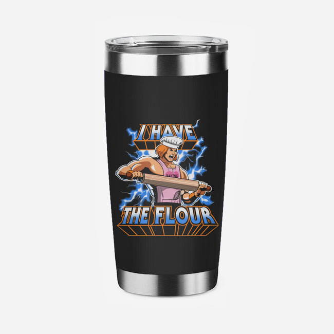 I have the flour!-none stainless steel tumbler drinkware-KindaCreative