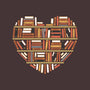 I Heart Books-none stretched canvas-renduh