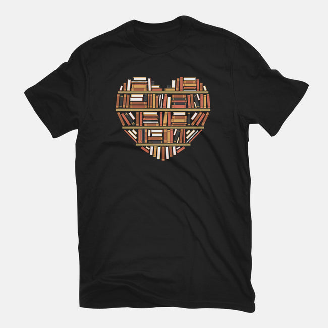 I Heart Books-mens heavyweight tee-renduh