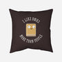 I Like Books-none non-removable cover w insert throw pillow-rocketman_art