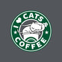 I Love Cats and Coffee-womens off shoulder sweatshirt-Boggs Nicolas