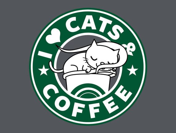 I Love Cats and Coffee