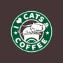 I Love Cats and Coffee-none indoor rug-Boggs Nicolas