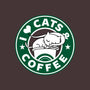 I Love Cats and Coffee-unisex kitchen apron-Boggs Nicolas