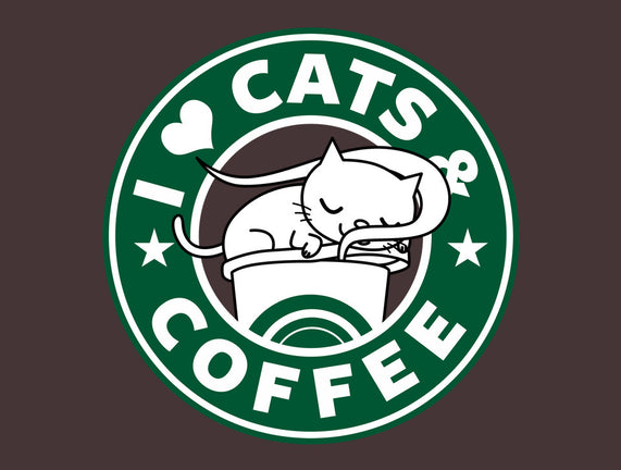 I Love Cats and Coffee