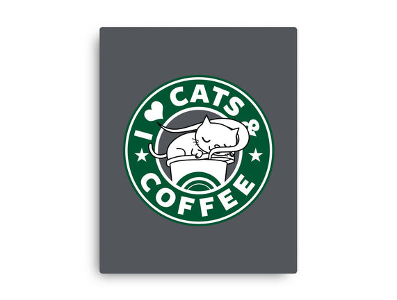 I Love Cats and Coffee