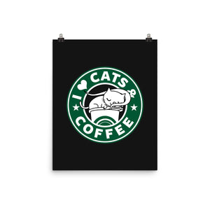 I Love Cats and Coffee