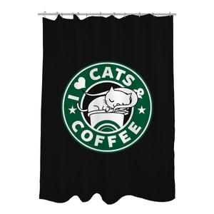 I Love Cats and Coffee