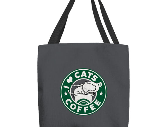 I Love Cats and Coffee