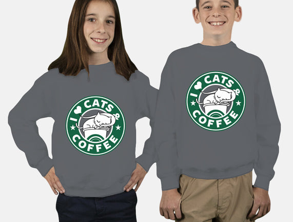 I Love Cats and Coffee