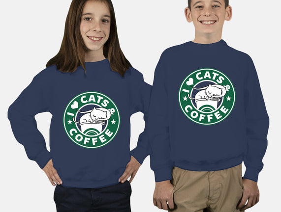 I Love Cats and Coffee