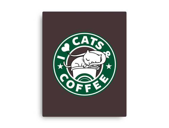 I Love Cats and Coffee