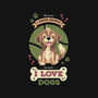 I Love Dogs!-none glossy sticker-Geekydog