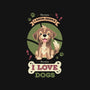 I Love Dogs!-mens heavyweight tee-Geekydog