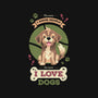 I Love Dogs!-none adjustable tote-Geekydog