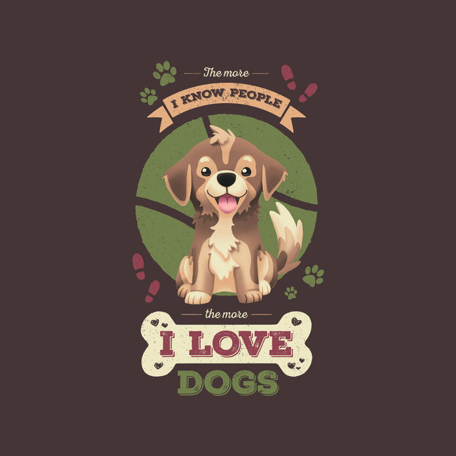 I Love Dogs!-none fleece blanket-Geekydog