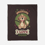 I Love Dogs!-none fleece blanket-Geekydog