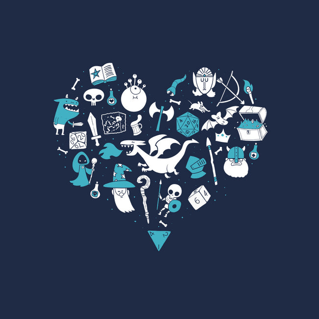 I Love Questing-womens v-neck tee-queenmob