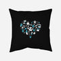 I Love Questing-none removable cover w insert throw pillow-queenmob